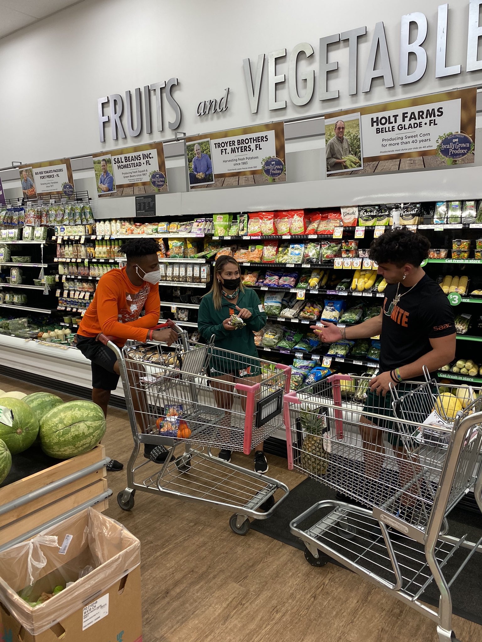 Canes FB Nutrition on Twitter "Today we took our athletes to a grocery