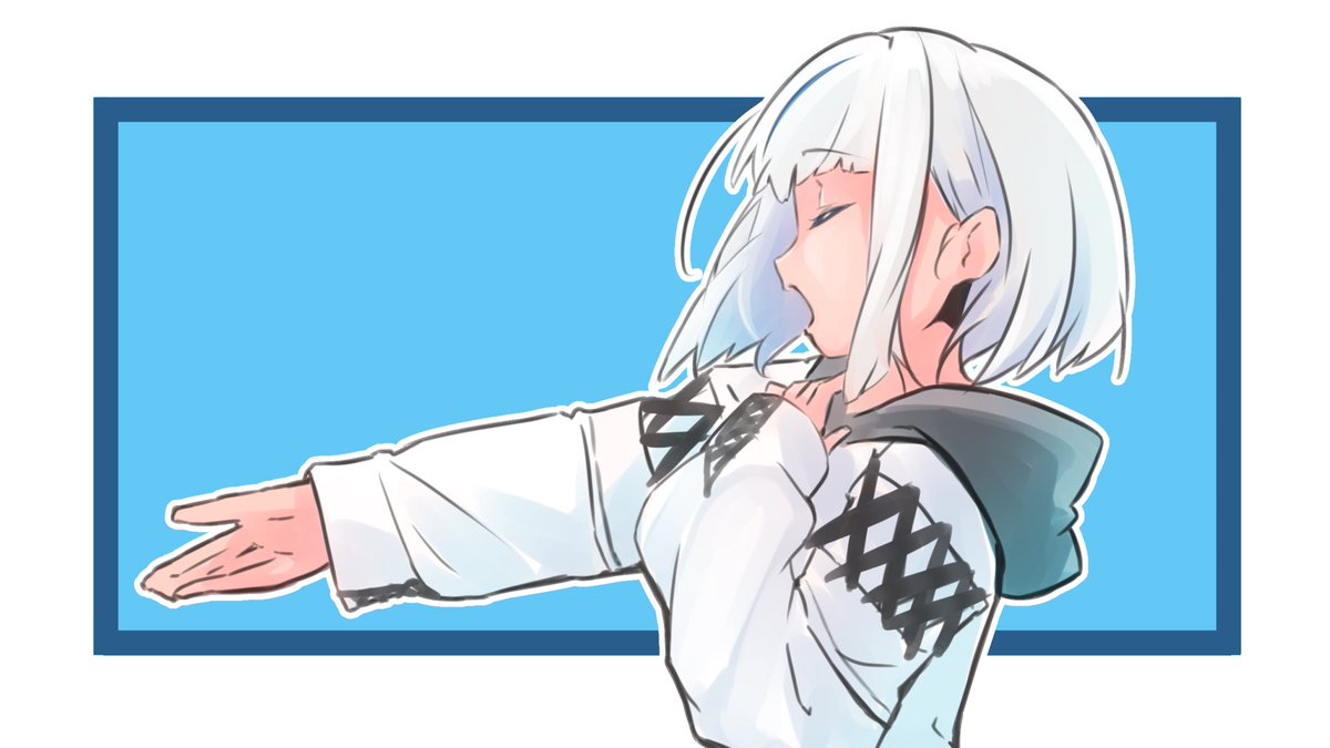 うたうたう凜音ウタ 歌声がとても綺麗でしたので 霜山シモン Vtuber ५ のイラスト うたうたう凜音ウタ 歌声がとても綺麗でしたので 霜山シモン Vtuber ५ のイラスト