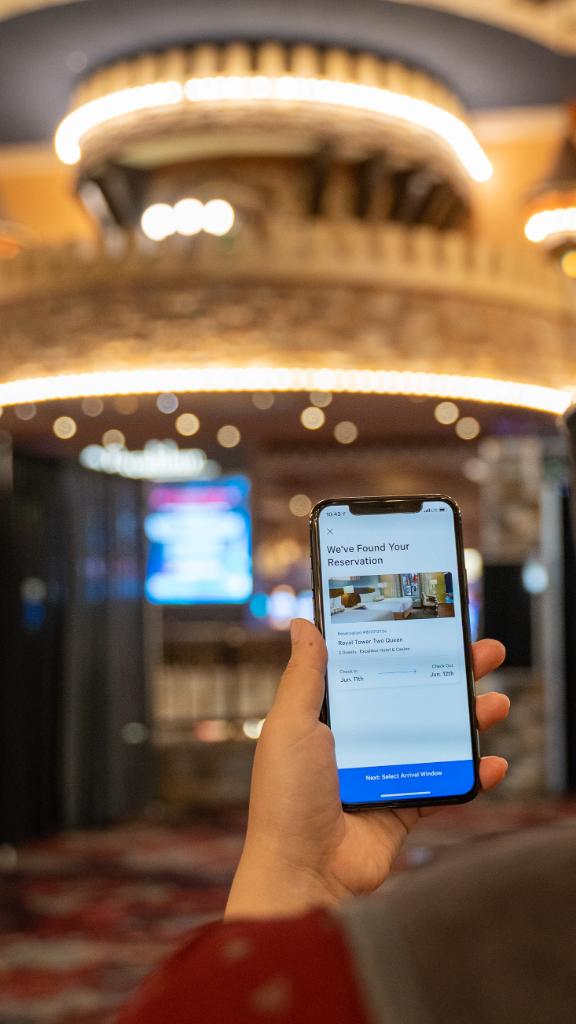 Excalibur Las Vegas on Twitter "Fast track to the magic with Mobile Checkin on the