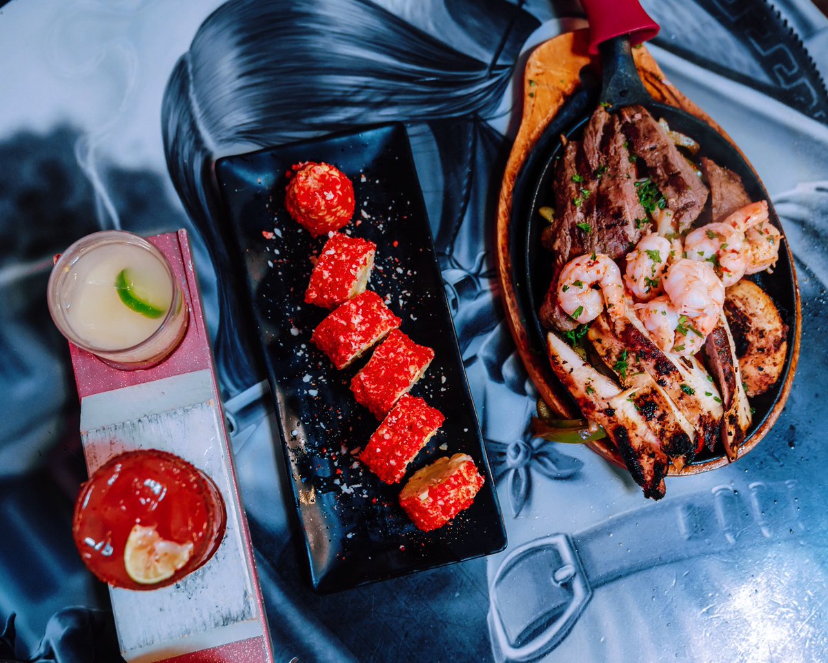 [DATE ❤️ NIGHT] Join us every Wednesday for our #DateNight special! Grab your partner, best friend, or treat a parent to a deliciously great deal tomorrow.
Share all this for $49:
- Marg Flight
- Bad Ass Elote
- Fresh Mex Salad
- Bad Ass Fajitas for 2

#badassmexican #elchingonfw