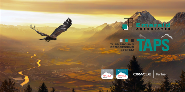 OracleAconex's tweet photo. Join Emerald Associates' upcoming TAPS webinars and learn how you can save time and money with our turnaround-specific progressing tool. There are three dates and times to choose from. Register today! https://t.co/AGv1kXq8FQ https://t.co/6LlwjCgaBU