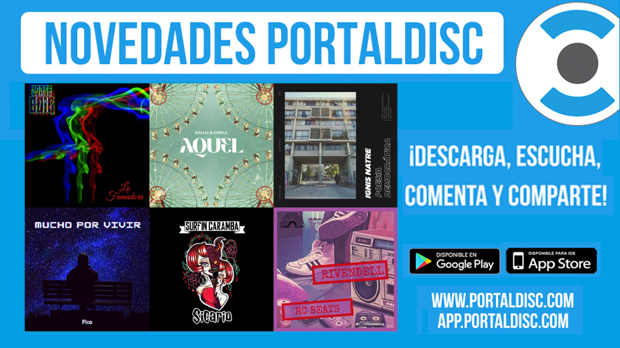 portaldisc's tweet photo. Bienvenidos estos nuevos contenidos en 👉https://t.co/QWkCPZOy1N👈 y  👉https://t.co/inZfgFC8Lg👈

@portaldisc
#portaldisc
#musicachilena
#portaldiscapp

#JorgeBoig
@palmasonido
#IgnisNatre
@fsotocellino
@surfincaramba
#rcbeats https://t.co/xyAazoblz1