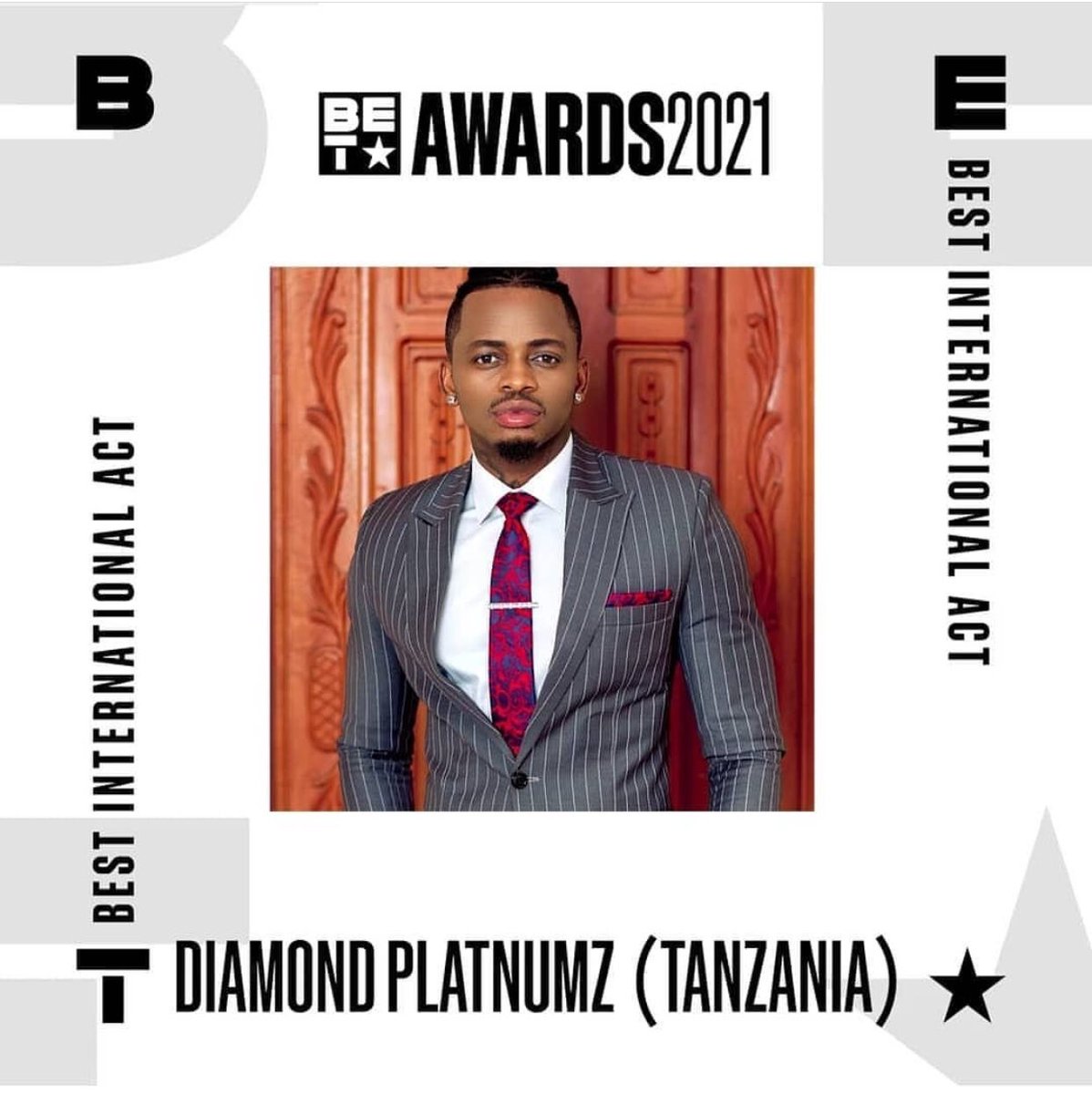 sabau_tz's tweet photo. @BET @AyaNakamuraa @burnaboy @diamondplatnumz @emicida @HeadieOne @wizkidayo @YoungTandBugsey @youssouphamusik I vote for DIAMONDPLATNUMZ #betAward #betawards2021 #diamondplatnumz @diamondplatnumz #bestinternationalactact  @bet_africa @betawards @bet pia unaweza kwenda ku comment kwenye page za tunzo husika maneno hayo hayo bila kukosea 

KWA PAMOJA TUNAWEZA TANZANIA #swahilination https://t.co/KBDNodrve7