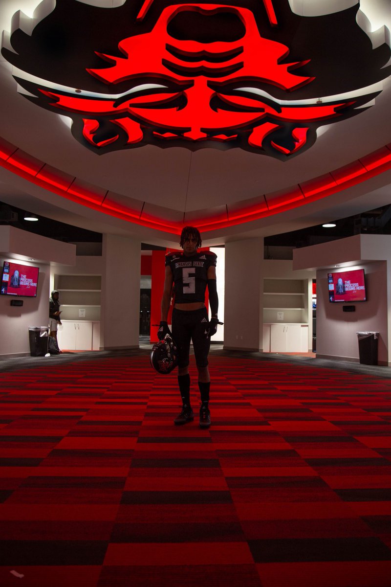 Had a great time at Arkansas state today, big thanks to the entire staff who made my visit possible and enjoyable  <a href="/AStateFB/">Arkansas State Football</a> <a href="/CoachDLett/">Derrick Lett</a> <a href="/AStateNation/">AStateNation</a>