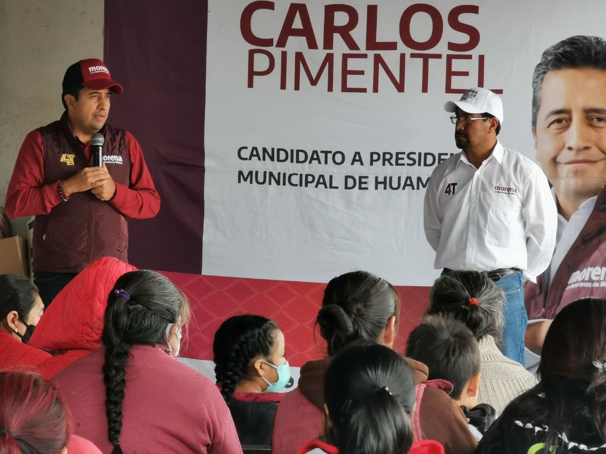 JCSantiagoP's tweet photo. #VotaTodoMorena🚩 ¡En📍Chapultepec y en todo Huamantla, transformaremos la esperanza en resultados!

Ángel Rojas, próximo Presidente de Comunidad, es un gran aliado de la #4taTransformación, con su liderazgo y apoyo vamos a trabajar por el bienestar y la seguridad de las familias https://t.co/2SI4ptc4Yt