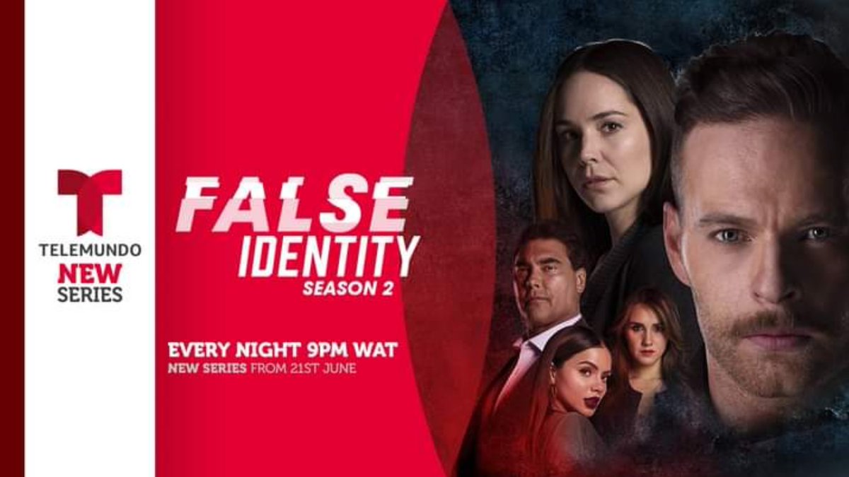 DulceManiaArg's tweet image. [Africa]: Brand new #FalseIdentity season 2 📅  21st june ⏰  9pm WAT / 10pm CAT #TelemundoAfrica #FalsaIdentidad2 @DulceMaria