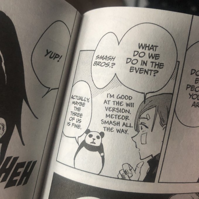 I'm finally starting to read my jujutsu books and I just- 