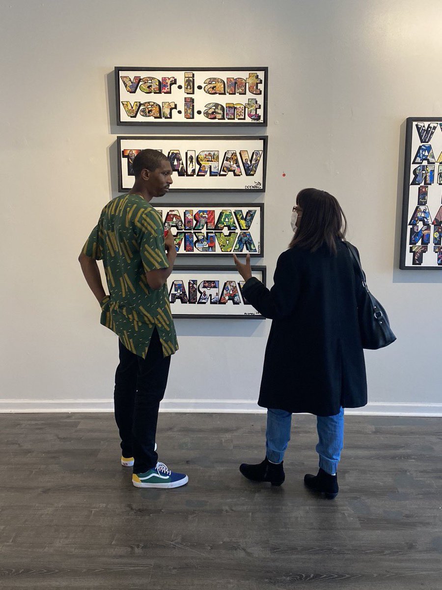 I would like to thank everybody that came out to my ARTIST TALK #VARIANT in person &amp; via IG during Sunday at  <a href="/norwestgallery/">Asia Hamilton</a> your support is much appreciated 📍 📍

😎💎😎💎😎

#artculturedetroit #artdetroit #detroit