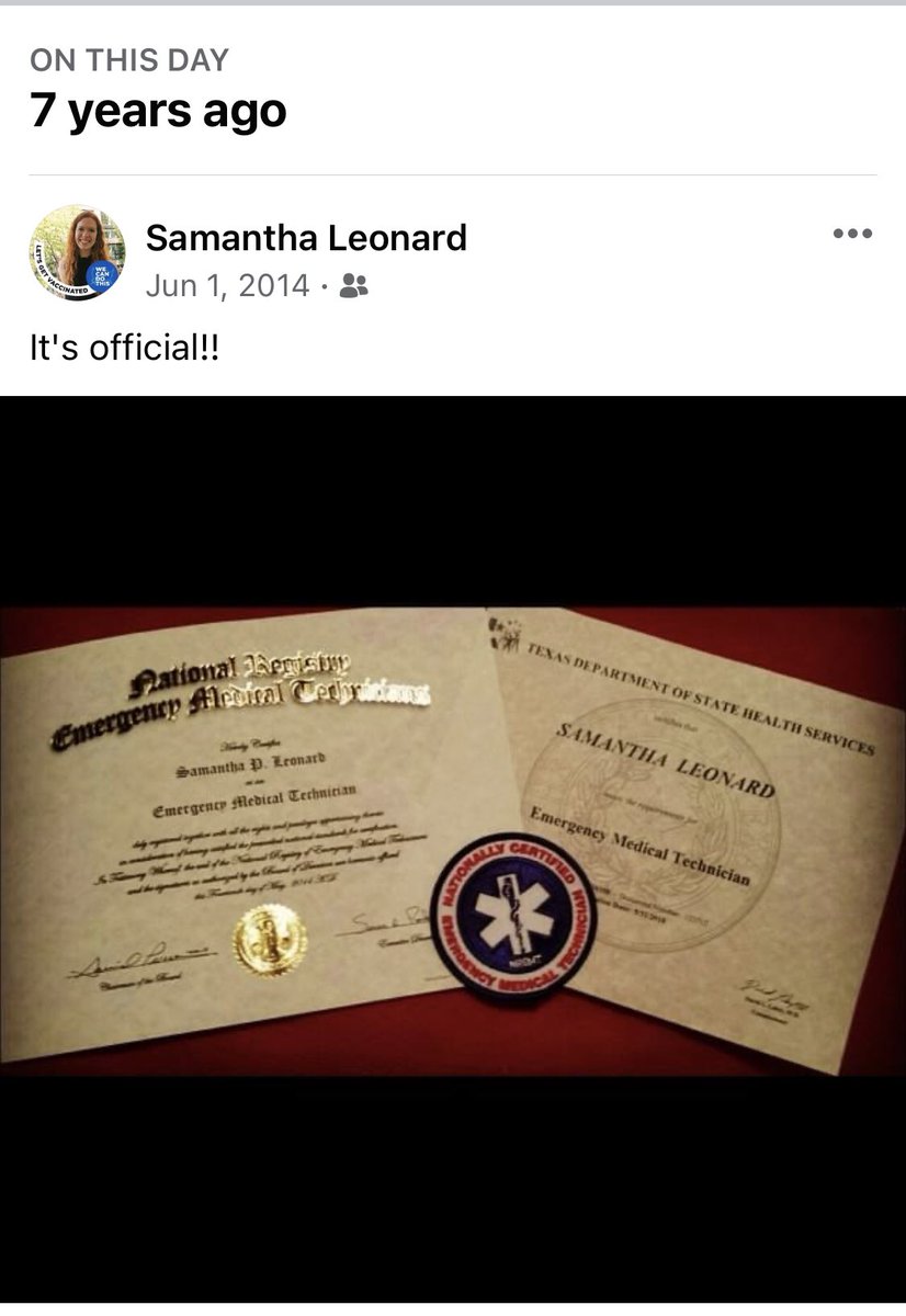 SamPLeonard's tweet photo. 7 years ago I became an EMT and in a few weeks I’ll start my general surgery training. So surreal! https://t.co/rZFVxHecdJ