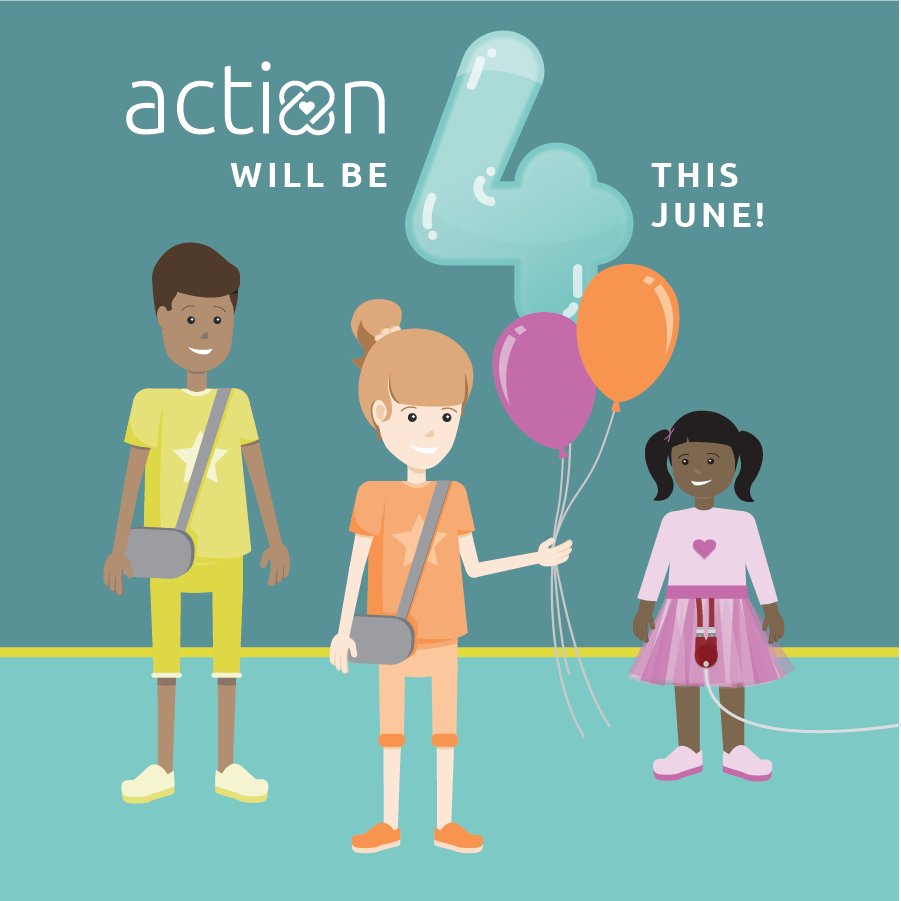 ACTION turns 4 years old this month! We’ve quickly grown from 5 centers to nearly every children’s hospital in the U.S. that performs #PedsVAD. Thank you to our amazing collaborators, providers, and most important, our patients! #PedsHF #ACHD #CHD #CardioTwitter #PedsICU