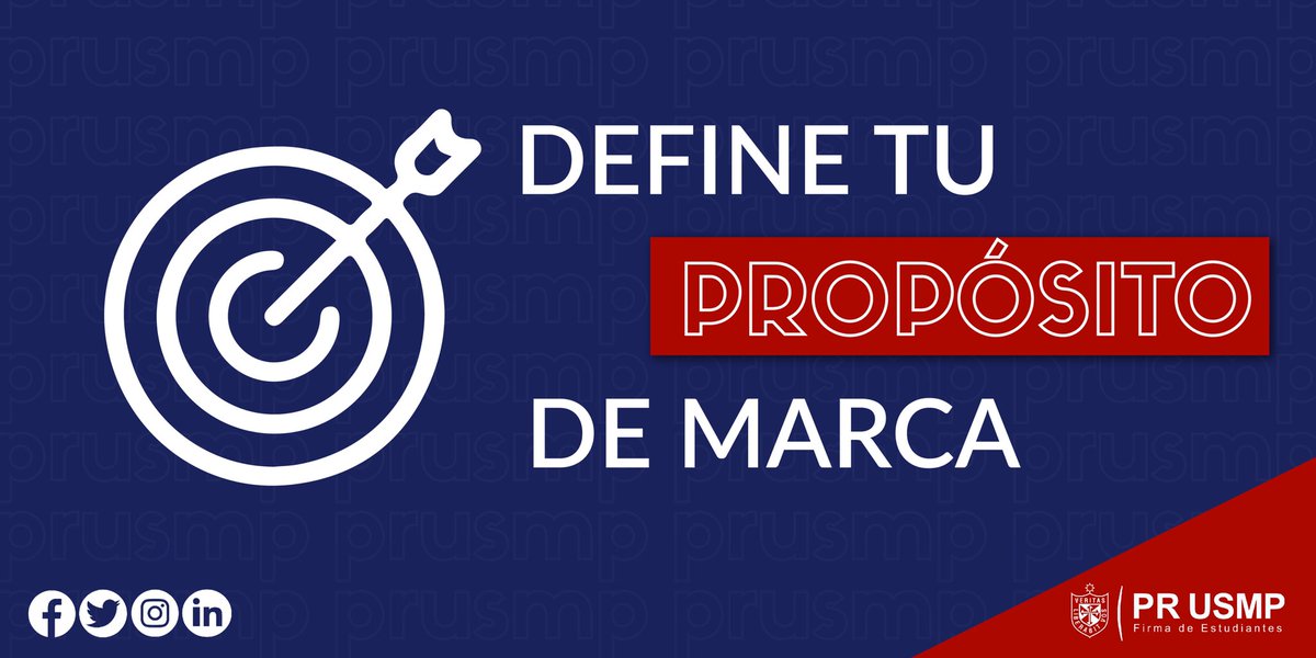 PRUSMP's tweet image. ¿Sabías que sin un propósito claro se vuelve difícil que los consumidores conecten con tu organización?🤓

Visita nuestro LinkedIn a través del siguiente enlace y conoce cómo definir tu propósito de marca y poder sacarle el máximo provecho.

👉cutt.ly/1njgeRW