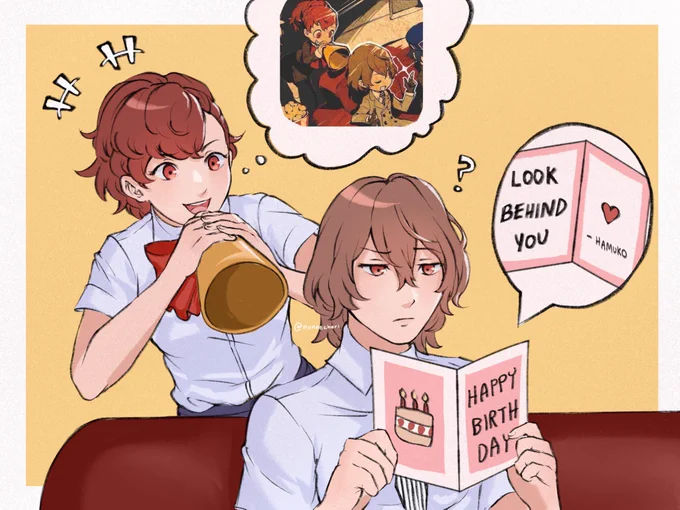 birthday traditions 🎈
(happy birthday goro!) 