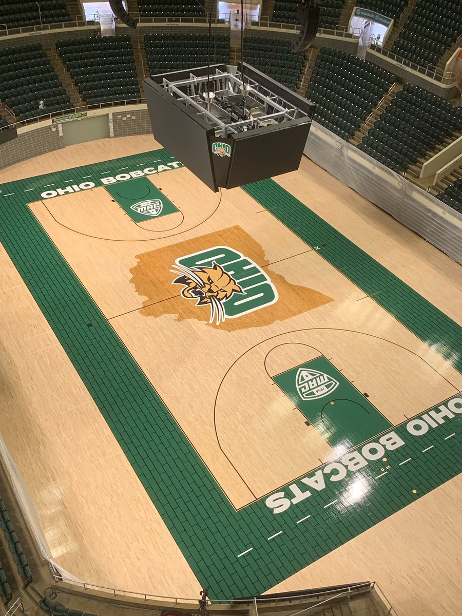 OhioBobcats's tweet image. So what’s your favorite part of the new court?