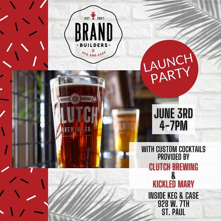 🆕

Come see what's new on Thursday 6/3 from 4pm - 7pm 

<a href="/kegandcase/">Keg and Case Market</a> will be hosting the #BrandBuildersMarket by <a href="/KateLabrosse/">Kate LaBrosse</a> 

Brands will be offering 15% and all the local founders will be in attendance to discuss our products. 

eventbrite.com/e/brand-builde…

#stpaulmn #kegandcase