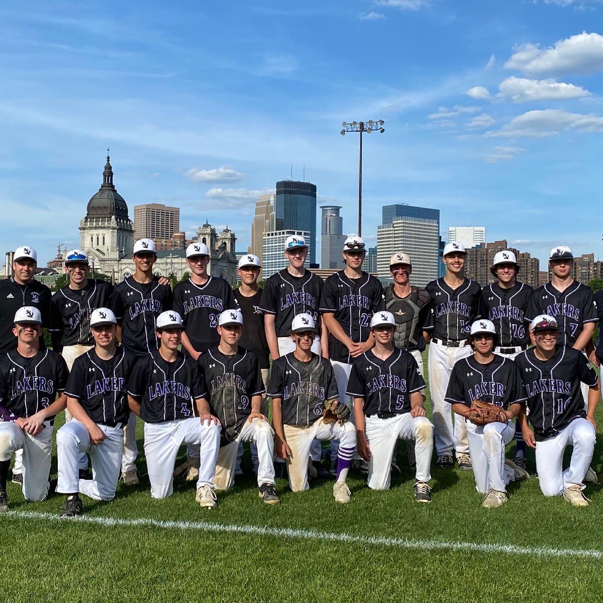 Definitive 8-2 win over Washburn tonight. On to face @wtbaseball2021 Wednesday at 7pm at Hopkins HS. $10 at the gate. Keep it going boys!