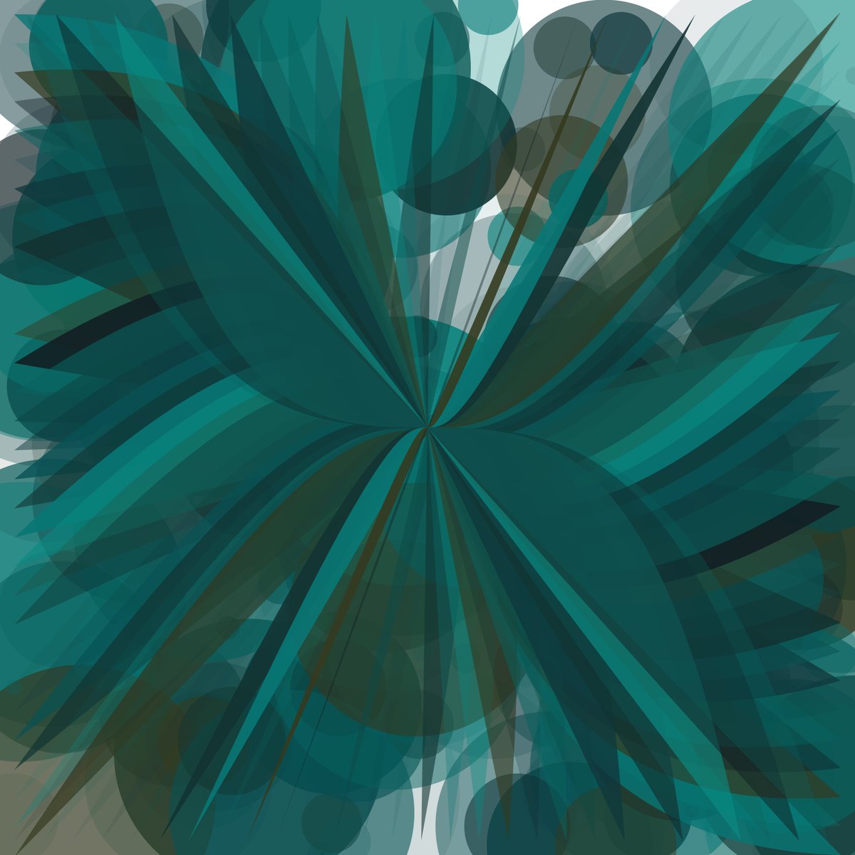 Generative Art "water-he-living" with 💜 by #restzeebe using <a href="/Camunda/">Camunda</a>, colors: #121f23, #07625f, #0d4846, #0f393d, #085255, #123433, #087775, #098981, #353a20