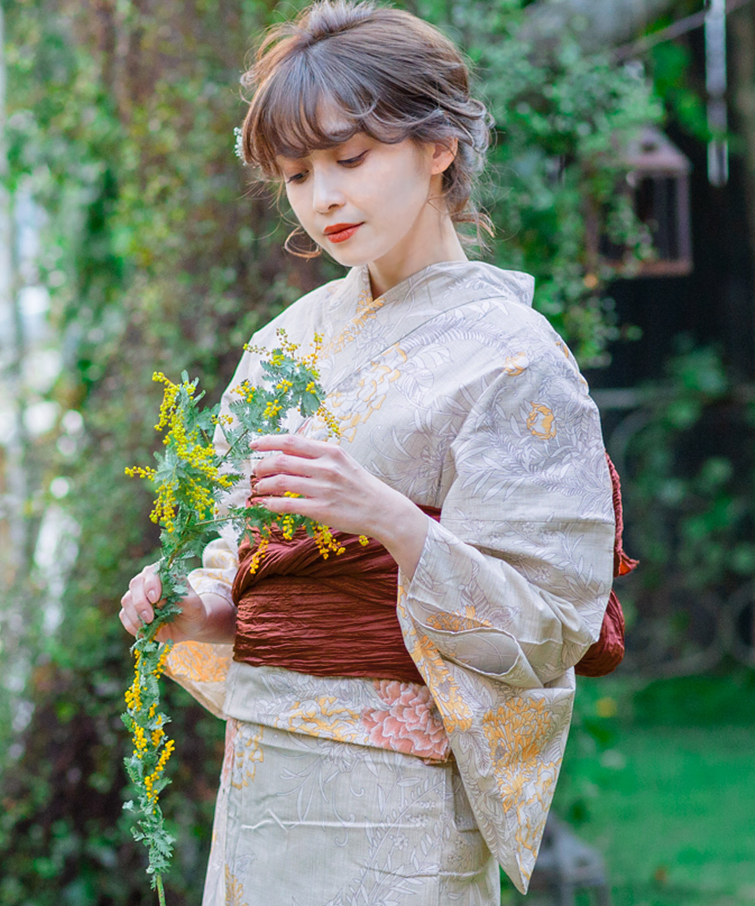 Dita 浴衣 【幻想菊重ね】-