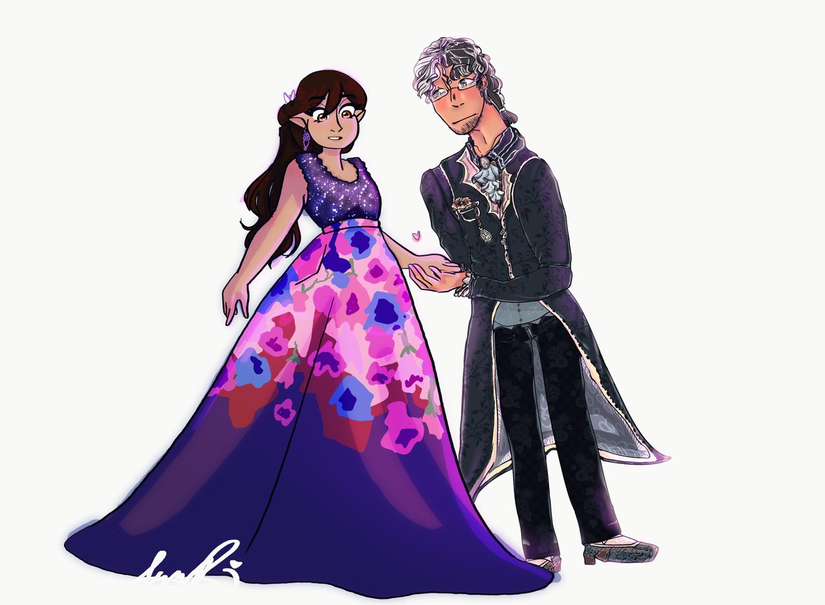 AToadsworth's tweet image. A collab between Me unit and @lyra450 ! It’s @AspenVanhala and Remus from @TheGodsOfGeosia !! I think they’re in love lol. 

“Use protection, it’s necessary!” -Alin