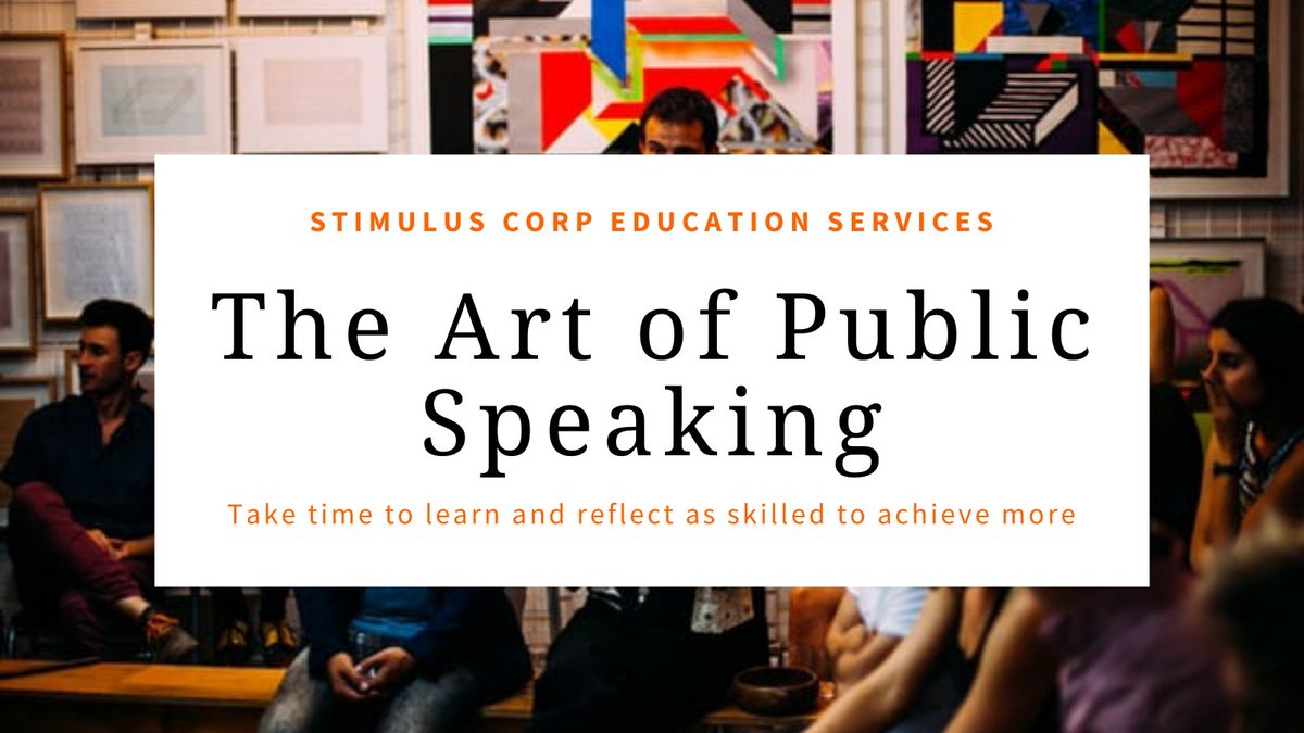 CorpStimulus's tweet image. Learn The Art of Public Speaking with @CorpStimulus 
.
.
Click on the link to know more: stimuluscorpeducation.com

#publicspeaking