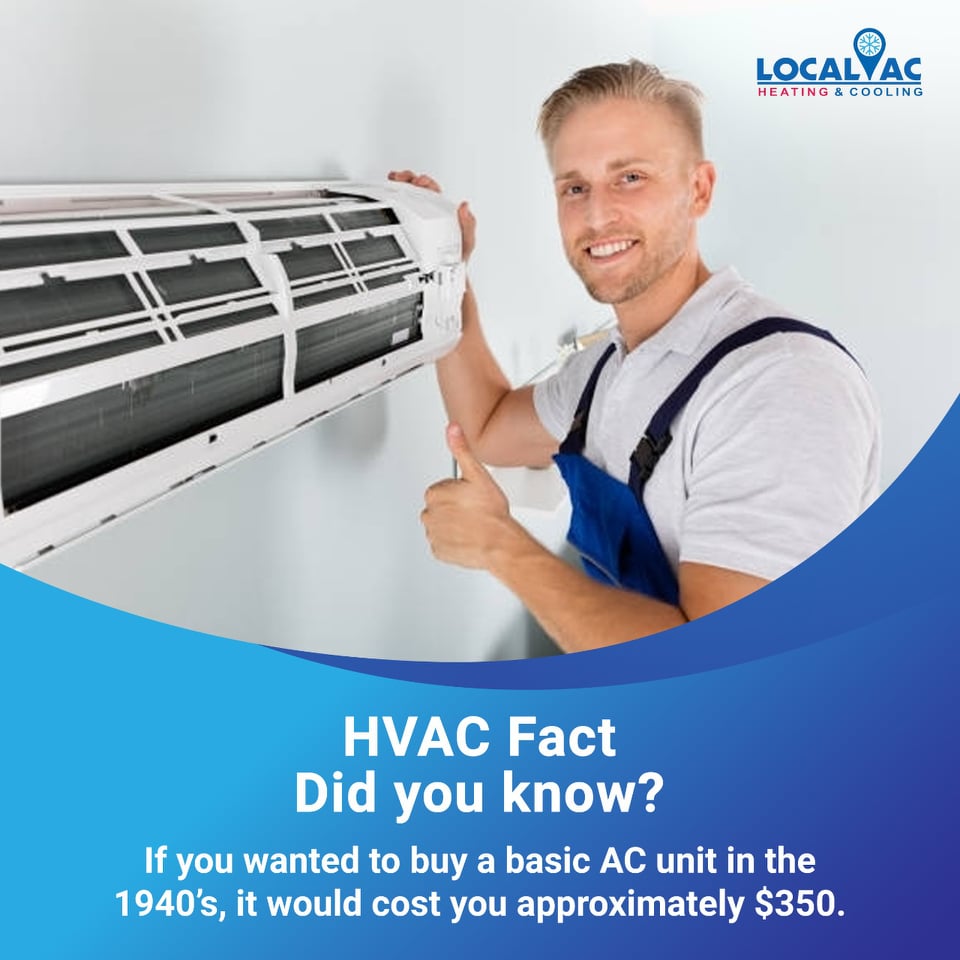 TheLocalAC's tweet image. 𝐇𝐕𝐀𝐂 𝐅𝐚𝐜𝐭
Did you know?
If you wanted to buy a basic AC unit in the 1940’s, it would cost you approximately $350. 

Explore more at- local-ac.com

#hvac #hvaclife #airconditioning #hvactechnician #hvacservice #hvactech #heating #hvacinstall #hvacrepair