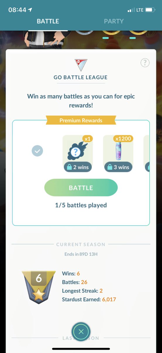 LordVoldavemort's tweet photo. #MachHochMittwoch and End of GBL Season 8 for me ๐๐ปthe 5 other wins come from people with 10cp or people who left the battle even earlier than I did ๐๐ #FCKPVP https://t.co/QURIBxYyN2