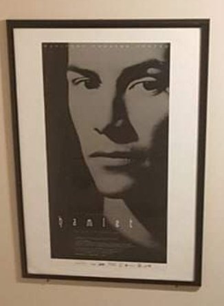 Pureforce3D's tweet image. Lost my prize possession in the fire #KeanuReeves autographed Hamlet poster #Winnipeg