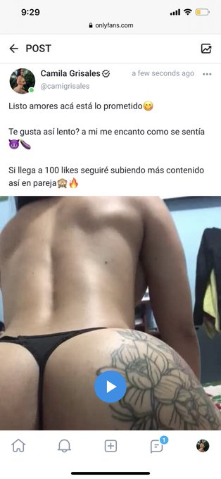 Watch •𝐂 𝐀 𝐌 𝐈 𝐋 𝐀 𝐆 𝐑 𝐈 𝐒 𝐀 𝐋 𝐄 𝐒•♥️'s leaked NSFW photo on TwXstars