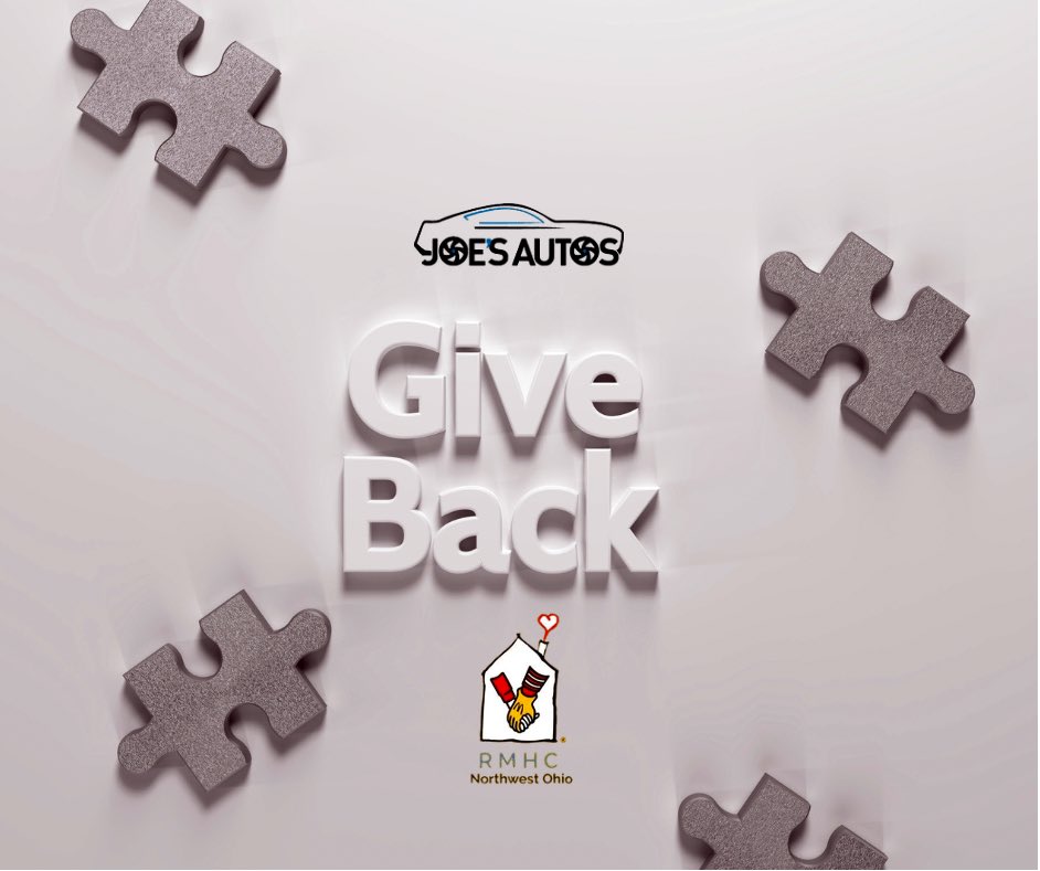 JoesAutos's tweet photo. As part of our ongoing commitment to giving back to our community, Joe's Autos is proud to announce that a portion of all sales made in the month of June will go directly to @rmhctoledo! #gowithJoes #makeeverydaygivingTuesday https://t.co/vkaNua9fAm