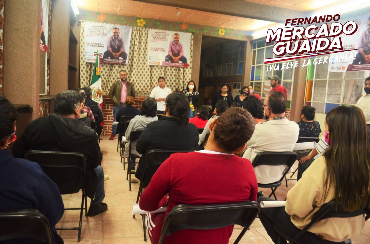 Fer_MercadoG's tweet photo. Hoy también nos reunimos con las y los vecinos de El Tanque. ¡Ya están convencidos de que ganaremos y no les vamos a fallar!

#VuelveLaCercanía https://t.co/pAEoPmEhNr