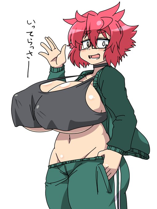 おとなりさんに出勤前にでくわした。見送りがてらおっぱい見せてくれた。今日もがんばろう。 