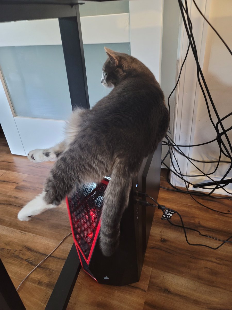 I mean it's not like it was on and I was gaming... oh wait
