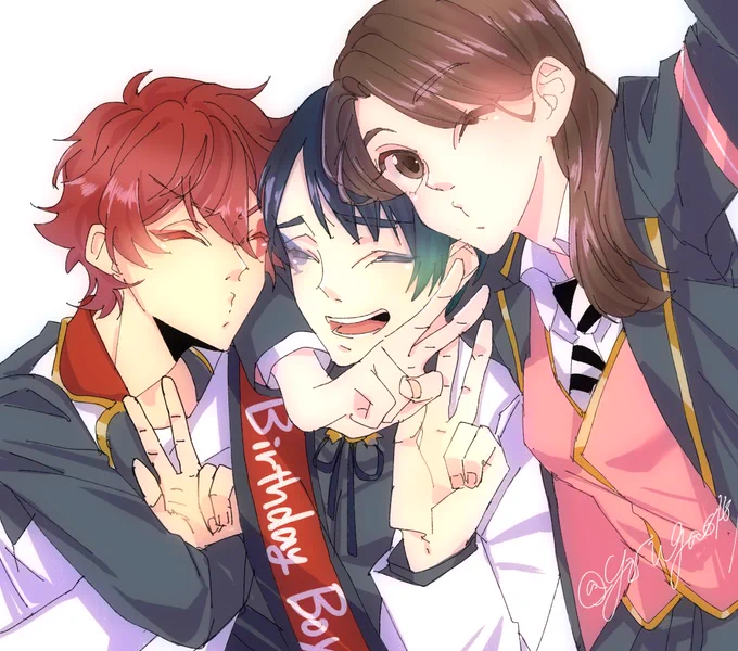 バースデーマブ(素振り)❤️♠️🌸 