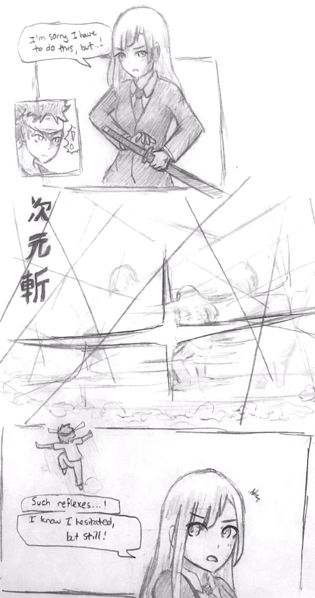 Miwa from Jujutsu Kaisen when she encounters Soma during the Chuunin Exams

Using Judgement Cut. 