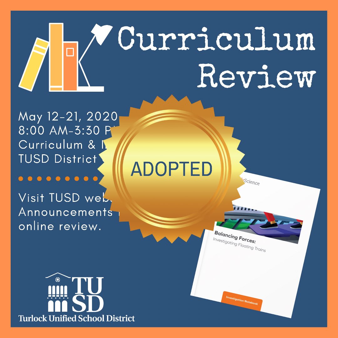 TurlockUSD's tweet image. Tonight the TUSD Board of Trustees approved the adoption of Amplify Science for grades TK-5 beginning the 2021-2022 school year. 🧬 🧫 🧪 #TUSD