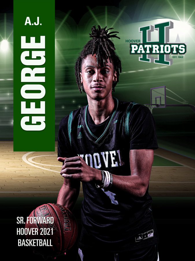 CalHiSports's tweet photo. Congrats A.J. George (Hoover, Fresno).
NorCal Boys BB Player of Week.
Long Beach St recruit broke school record with 49 pts earlier in season &amp; had 36 last week.
@HaroldAbend @PAGMETER @boogsbook @HHSPatesAth @AjGeorge14 
https://t.co/Sr0Y4RuxHs https://t.co/WTJIB3klbv