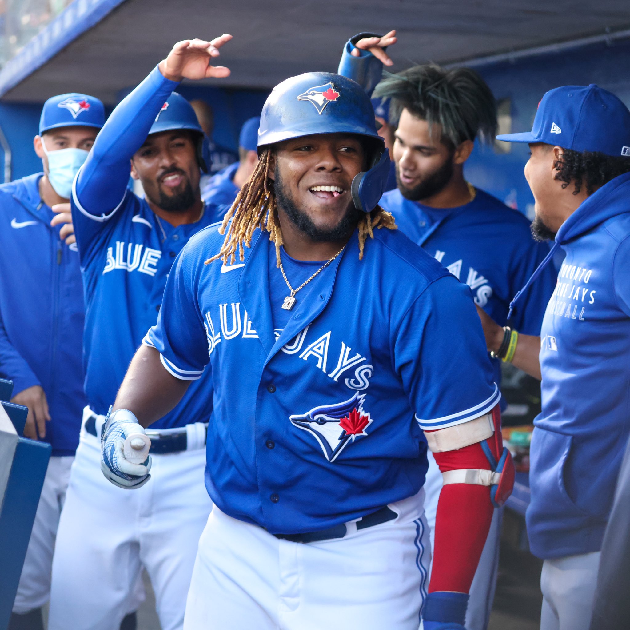 Red-hot Blue Jays enjoying gifts of prosperity in playoff drive