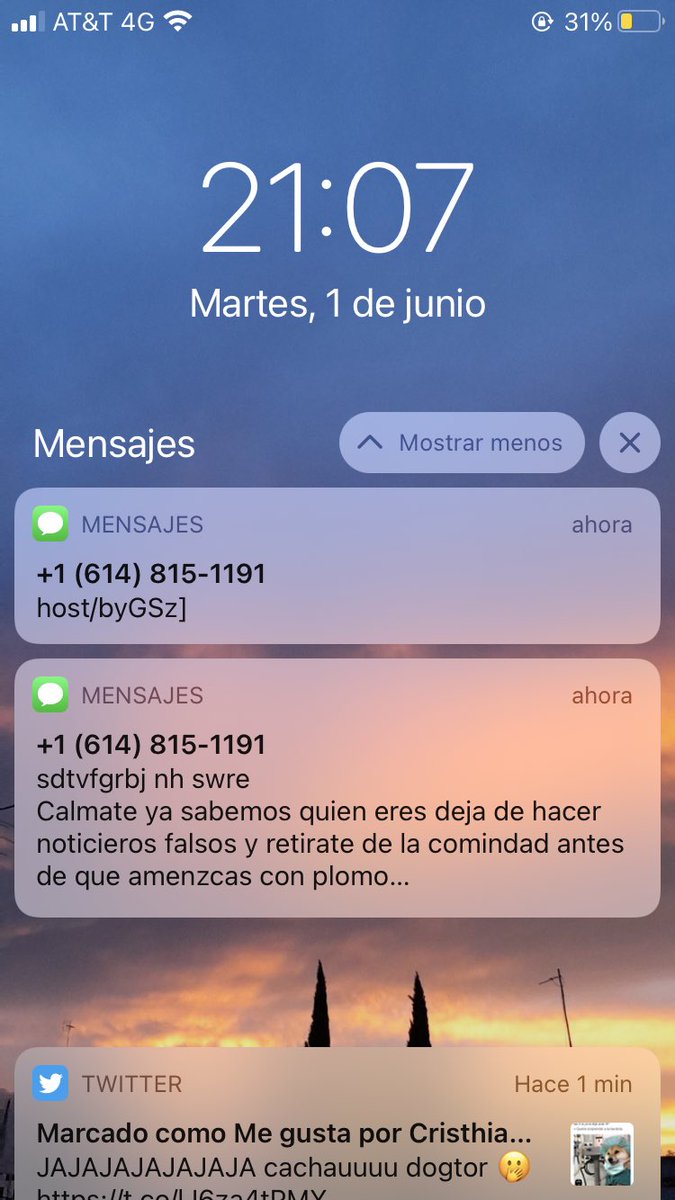 Las amenazas continúan y ahora más fuertes...