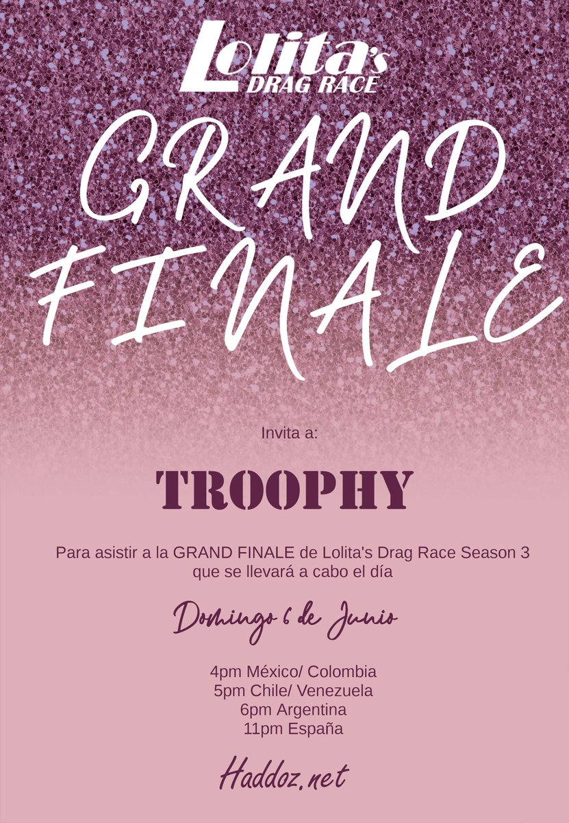 ESTroophy's tweet photo. Mis feminosas #TeamIaved y #TeamSpectrah denlo todo, y a salvar el evento. Brillen como ustedes solo saben #LolitasDragRaceGrandFinale ⭐ https://t.co/aMHPNSrj9R