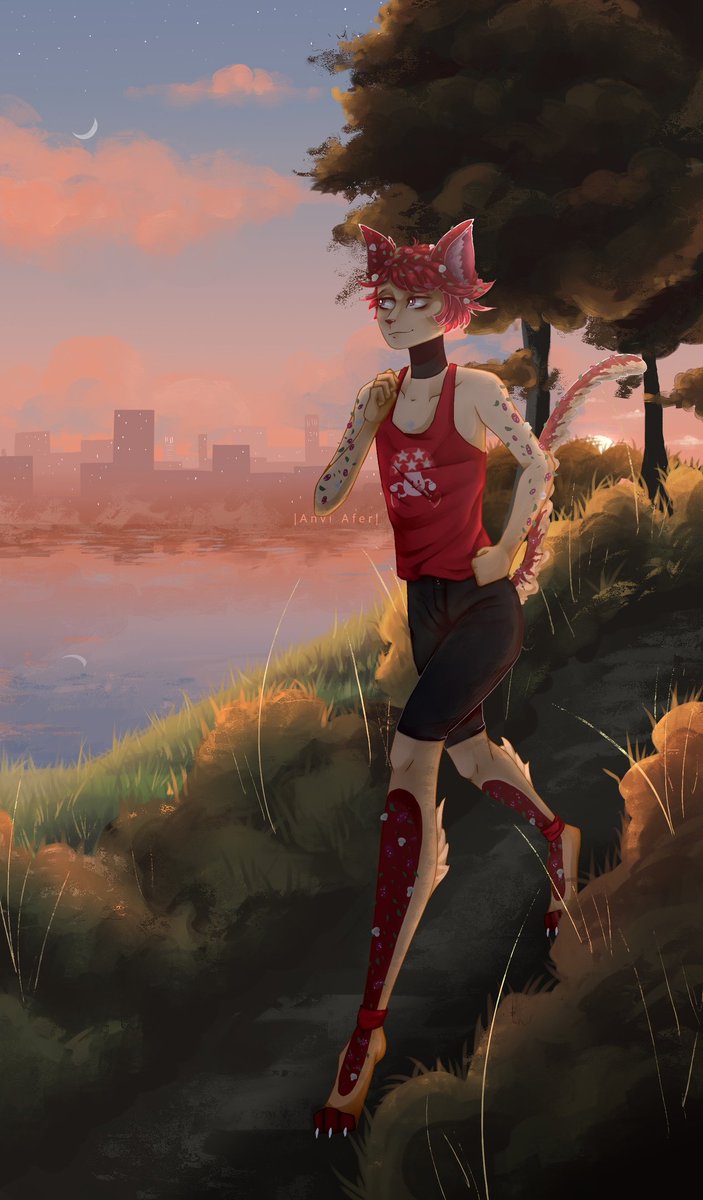 AnviAfer's tweet photo. 🌙🐱🌾

#art #antro #furry #ArtistOnTwitter https://t.co/PjtgrMpdaV