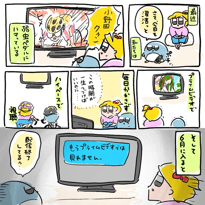 弱虫ペダルにハマってる 