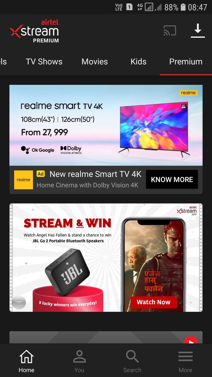 sony channels removed from airtel xstream