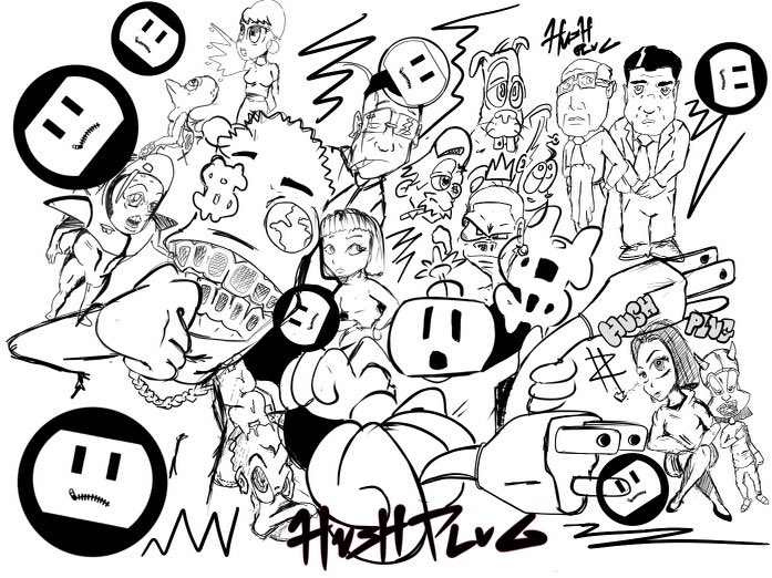 hushplug's tweet image. Hushplug.com back up support the merch appreciate the art