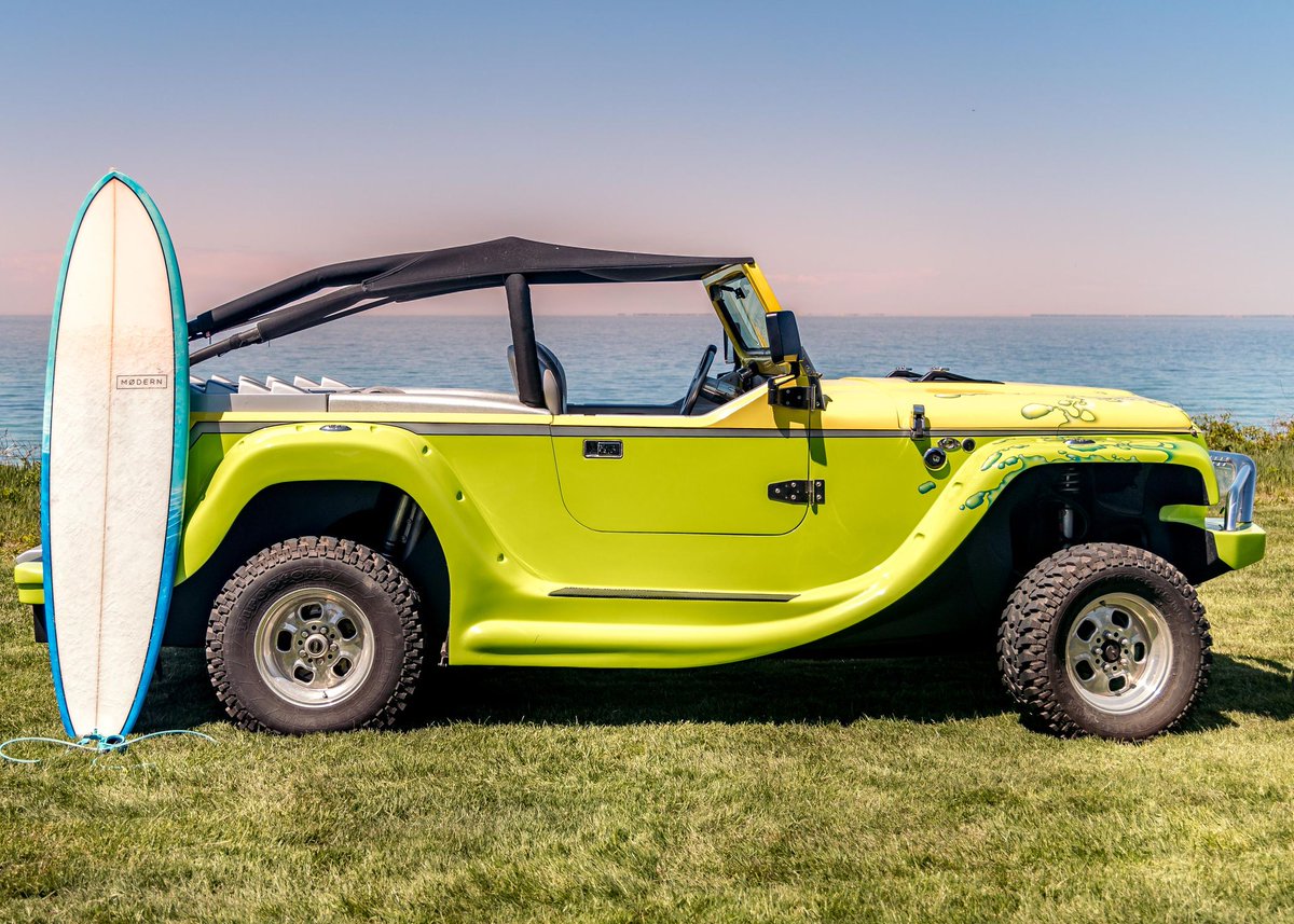 carsandbids's tweet photo. THIS... is a boat.
THIS... is a car.

THIS... is a 2016 WaterCar Panther. 

Go check it out on Cars &amp; Bids! https://t.co/4ei8Ishcqt https://t.co/xNgEjDiOzC