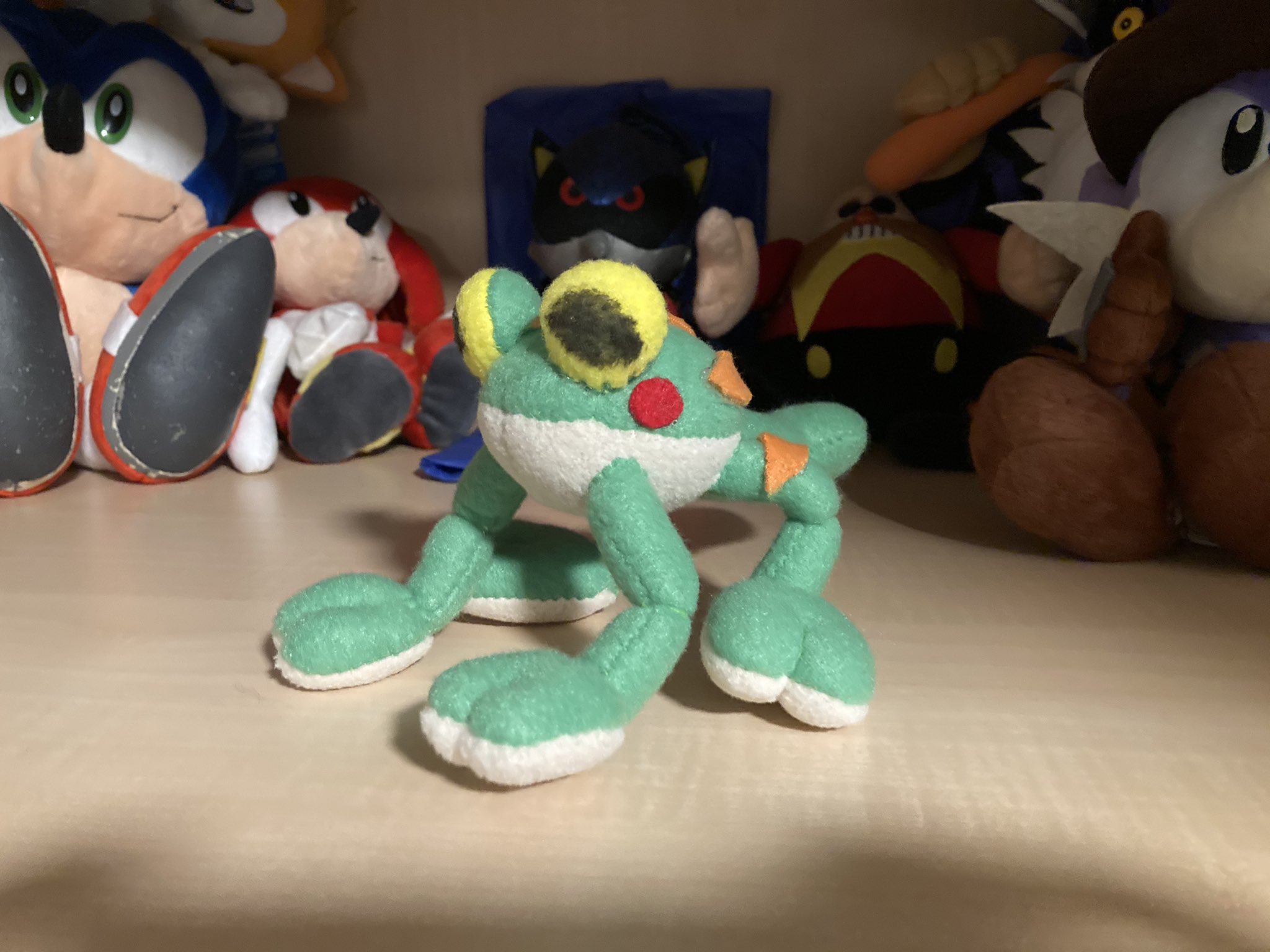 SomethingSonicRelated on X: Froggy Plush. Yup, that's the