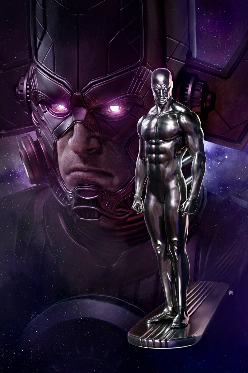 God of War Art Director Creates Perfect Galactus and Silver Surfer Designs