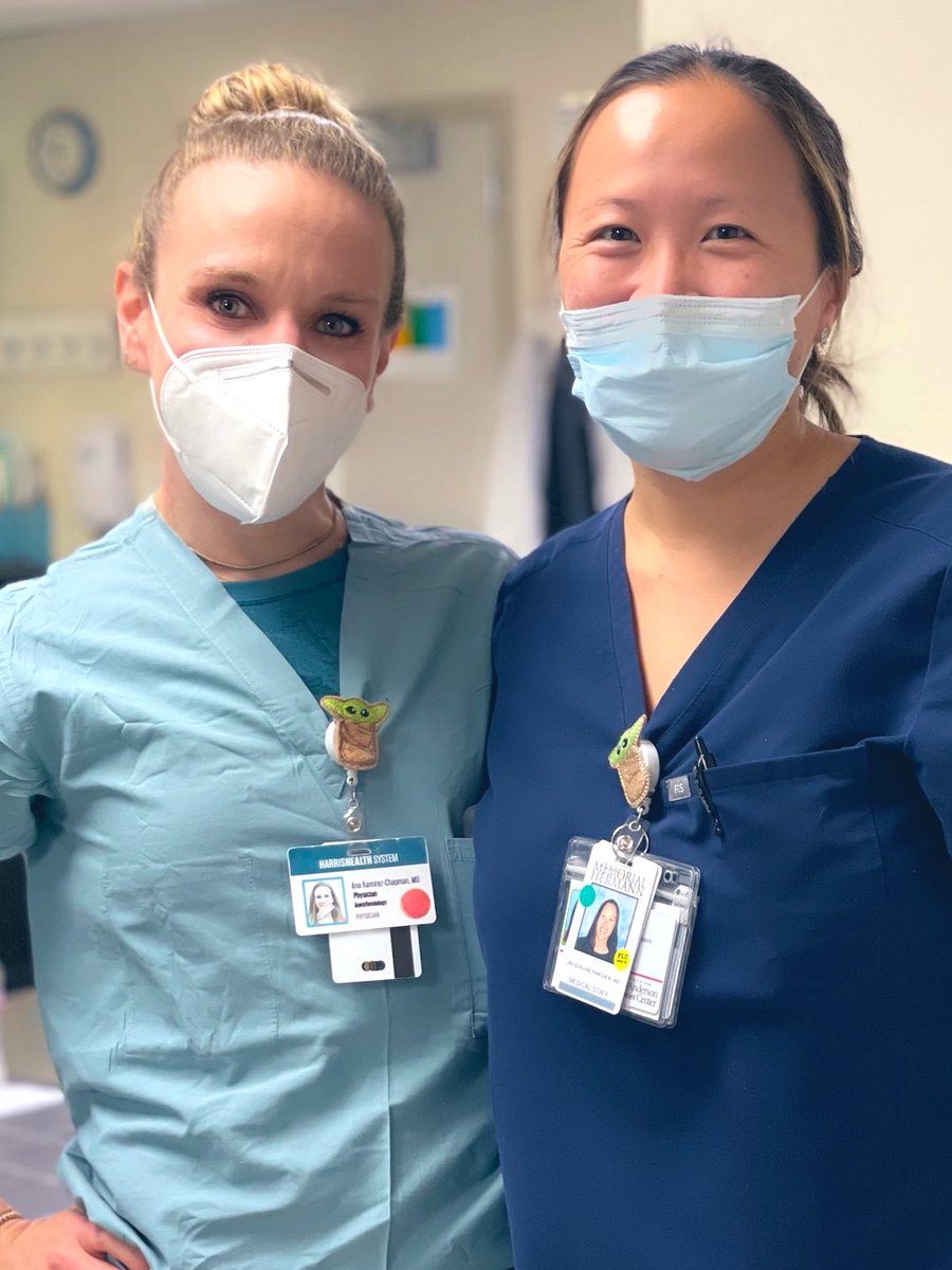 Ana Lisa Ramirez-Chapman, MD (@analisa_run_md) on Twitter photo You know the force is strong on L&D when the anesthesia and OB attendings are unplanned #matchy 💚💚<a href="/AnesthesiaUTH/">UTHealthAnesthesia</a> @UTHealthObGyn #obanesthesia #babyyoda You know the force is strong on L&D when the anesthesia and OB attendings are unplanned #matchy 💚💚<a href="/AnesthesiaUTH/">UTHealthAnesthesia</a> @UTHealthObGyn #obanesthesia #babyyoda