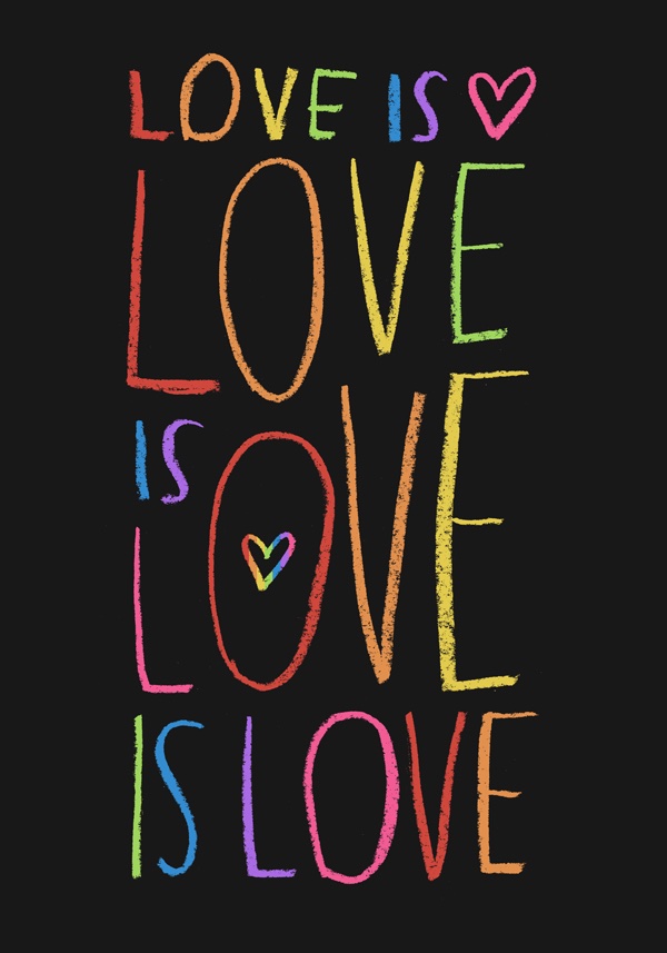 MrsAngiolella's tweet photo. Love is Love is Love is Love. My classroom will always be a place where you are safe, loved, valued and accepted ❤️🧡💛💚💙💜 #pride https://t.co/OX9D3DbfD6