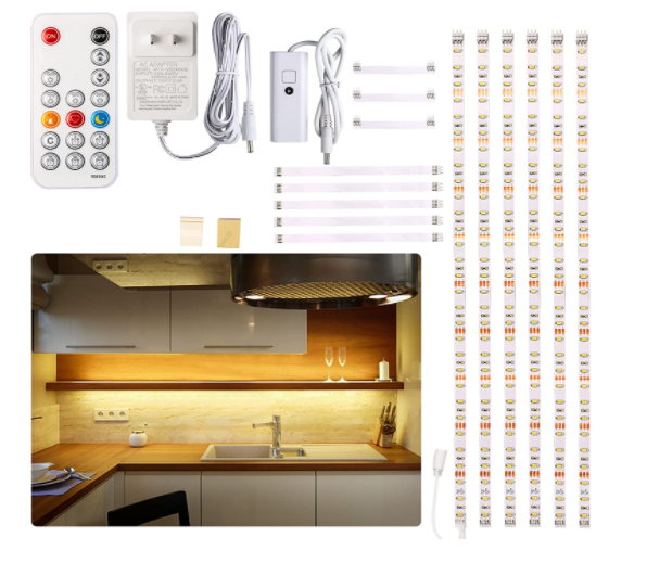 EyeGetDeals's tweet photo. Todays Eye DEALS!!!

Cabinet Light for $17.84! retail $20.99
15% OFF!

-Under Cabinet LED Lighting Kit
-6 PCS LED Strip Lights
-Remote Control Dimmer and Adapter
-Warm White

https://t.co/vrnwrCbhFr

4.5/5 Star Rating, 7,000+ reviews! https://t.co/Pptvw6bEP0