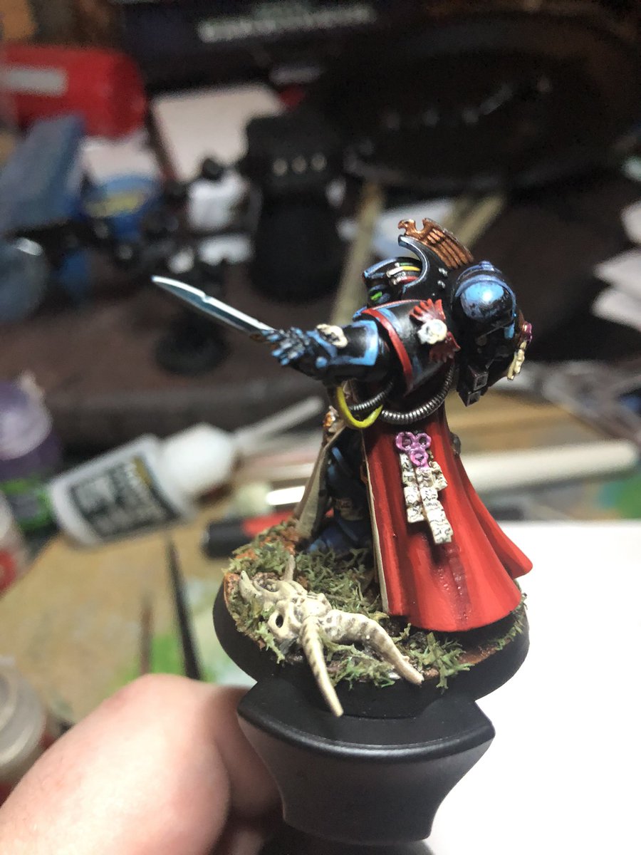 GeekzAnonymous's tweet photo. Angels Sanguine #Primaris #Librarian!!
#warhammer40k #wh40k #painthammer #PaintingWarhammer #miniaturepainting #miniatures #BloodAngels #Warmongers #AngelsSanguine https://t.co/o8COBmQAMi