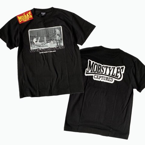 前田日明 x MOBSTYLESコラボTシャツ!! 6月4日から三軒茶屋HOLY SHITで